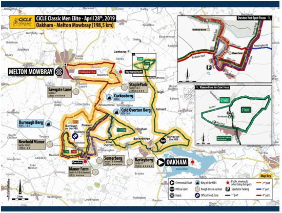 Cicle classic Map 2019