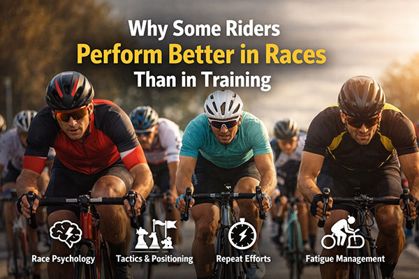 Why Some Riders Perform Better in Races Than in Training